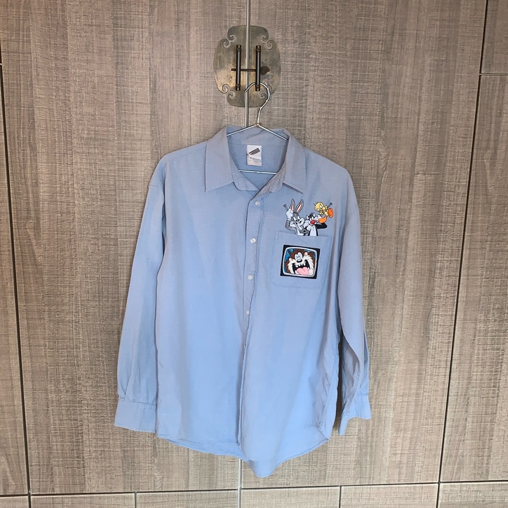 Warner Bros.‎ Studio Store Men's Looney Tunes Long Sleeve Shirt